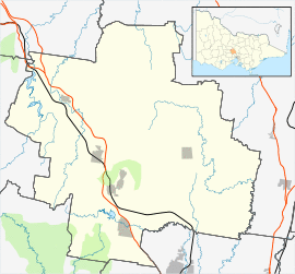 Malmsbury is located in Shire of Macedon Ranges
