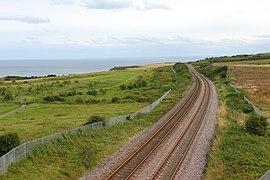 Durham Coast Line, south of Seaham 1. 28 07 2017.jpg