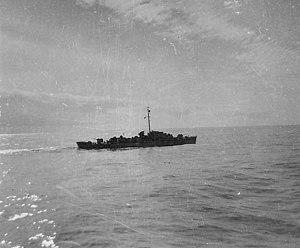 USS William Seiverling (DE-441) underway off the Korean coast, in 1951.jpg
