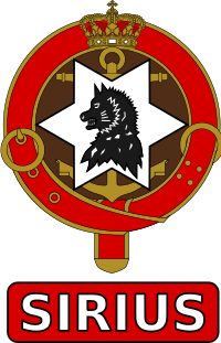 Emblem of the Sirius Dog Sled Patrol.svg