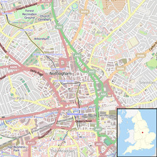 Bridlesmith Gate is located in Nottingham