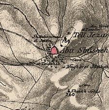 Historical map series for the area of Abu Shusha (1870s).jpg