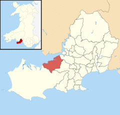 Swansea UK ward location - Penclawdd.png