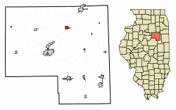 Location in Livingston County, Illinois