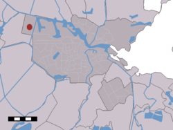 Ruigoord in the municipality of Amsterdam