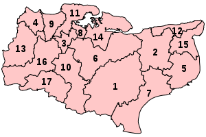 Parliamentary constituencies in Kent
