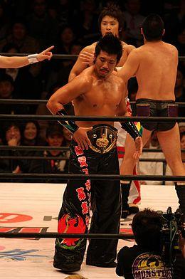 Hajime OharaRey Ohara as the NWA International Junior Heavyweight Champion.jpg