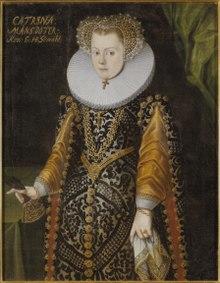 Okänd kvinna, tidigare kallad Elisabet, 1549-1597, prinsessa av Sverige, hertiginna av Mecklenburg - Nationalmuseum - 15098.tif