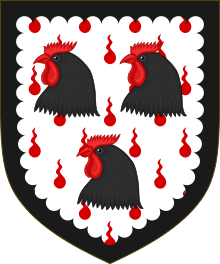Arms of David Vines White.svg