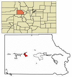 Location of Eagle in Eagle County, Colorado