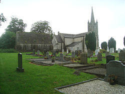 Kiltegan Church of Ireland church and the Hume family mausoleum