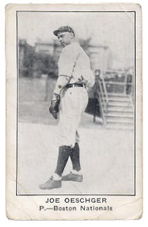 Joe Oeschger baseball card for Boston Nationals Uniform 1922.JPG
