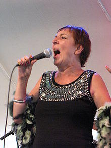 Charity Brown performing at the Kitchener Blues Festival