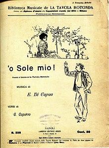 O sole mio 1st edition cover.jpg