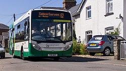 Newport Transport 304 on route 62 in Sudbrook (15824773062).jpg