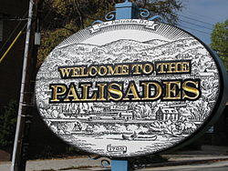 Palisades sign