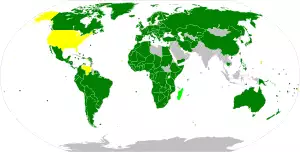 Refugee Convention Signatories.svg