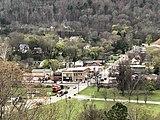 View of Town of Hot Springs, NC
