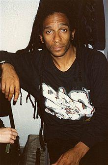 Don Letts during his tenure with Big Audio Dynamite – San Francisco, 1987