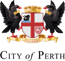 Coat of arms of the City of Perth.svg