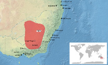 Limnodynastes interioris map-fr.svg