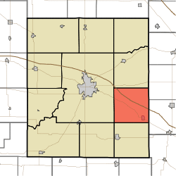 Location in Montgomery County