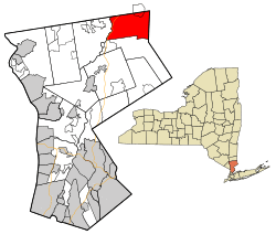 Location of North Salem, New York