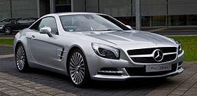 Mercedes-Benz SL 350 (R 231) – Frontansicht geschlossen, 22. Mai 2013, Düsseldorf.jpg