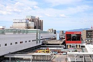 JR West Fukui Station East Exit 20180729.jpg