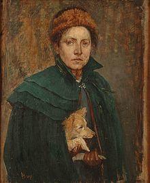 Louise-Catherine Breslau, Autoportrait.jpg