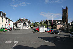 Ugborough square and St Peters church -Devon-26June2008.jpg