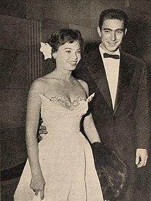 Leslie Caron wed Geordie Hormel in September 1951.jpg