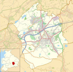 Baxenden is located in the Borough of Hyndburn