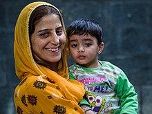 Kashmiri Lady and Son (14570772131).jpg