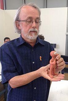 Peter Lord making Morph June 2014.jpg