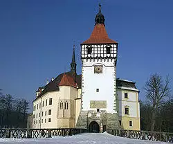 Blatná water castle