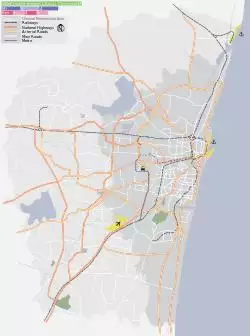 Madras Gymkhana Club is located in Chennai