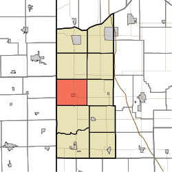 Location in Newton County