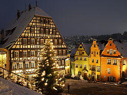 Marktplatz in Christmas time