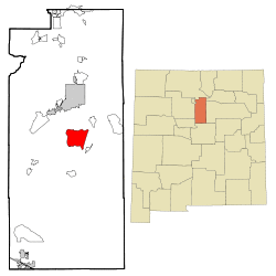 Location of Eldorado at Santa Fe, New Mexico.