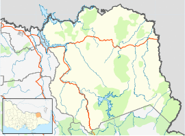 Mitta Mitta is located in Shire of Towong