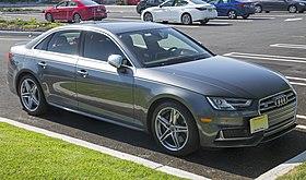 2018 Audi S4 3.0T Premium Plus in Daytona Gray Pearl, front right.jpg