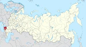 Map of Russia - Krasnodar Krai.svg