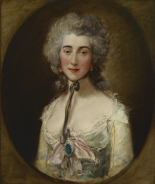 Portrait of Grace Elliot by Thomas Gainsborough, circa 1778 – from the Frick Collection