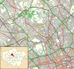 The World's End, Camden is located in London Borough of Camden