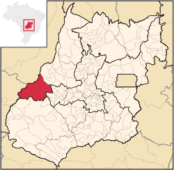 Location in Goias state