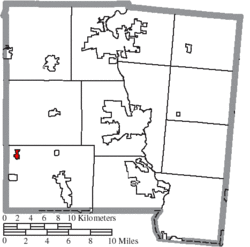 Location of Laura in Miami County