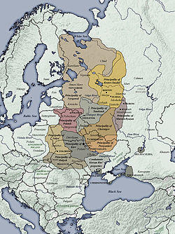 Principalities of Kievan Rus' (1054–1132)