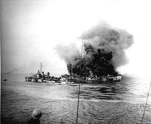 LST-738 and USS Moale DD-693