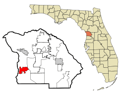 Location in Citrus County and the state of Florida